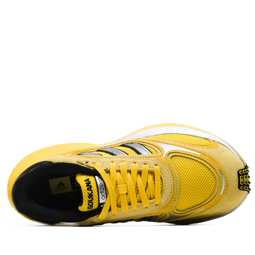 Adidas Adizero Goukana - Yellow/Light Yellow Low Bounce Balanced Step