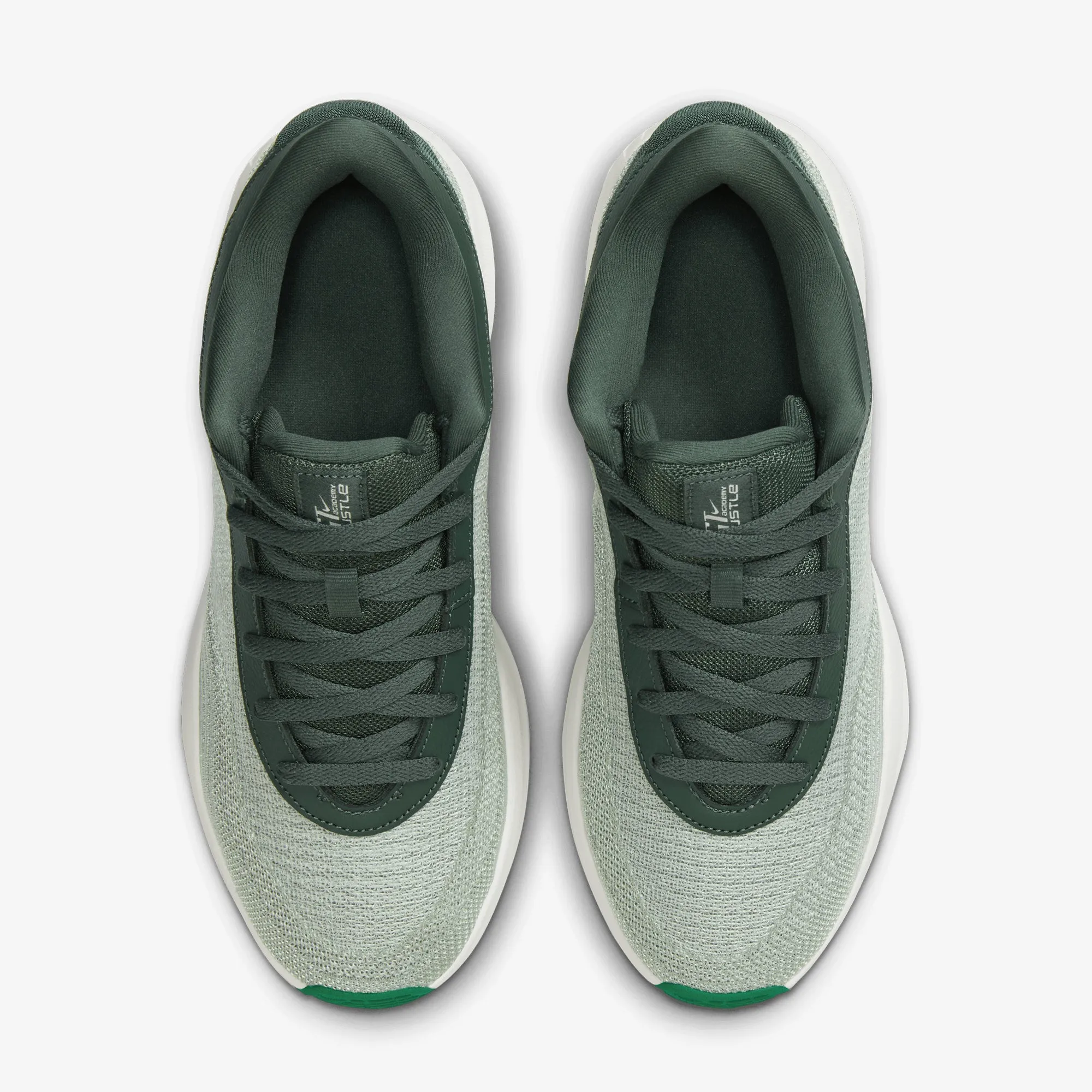 NIKE | G.T. HUSTLE ACADEMY EP { VINTAGE GREEN/SAIL-STADIUM GREEN Ultra Flex Triple Layer Mesh