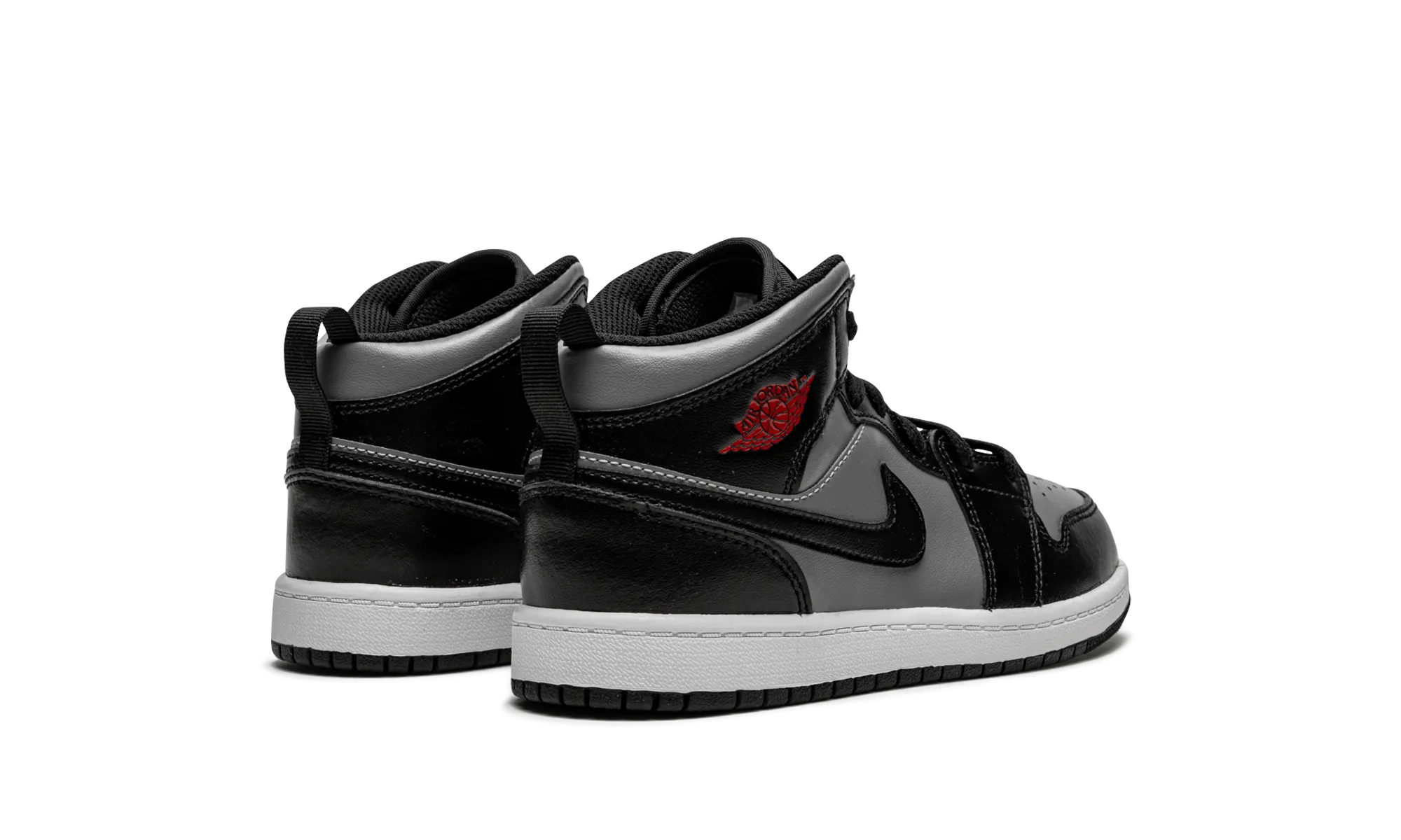 carbon fiber shank Multi directional traction Air Jordan 1 Mid PS "Black / Shadow Grey"
