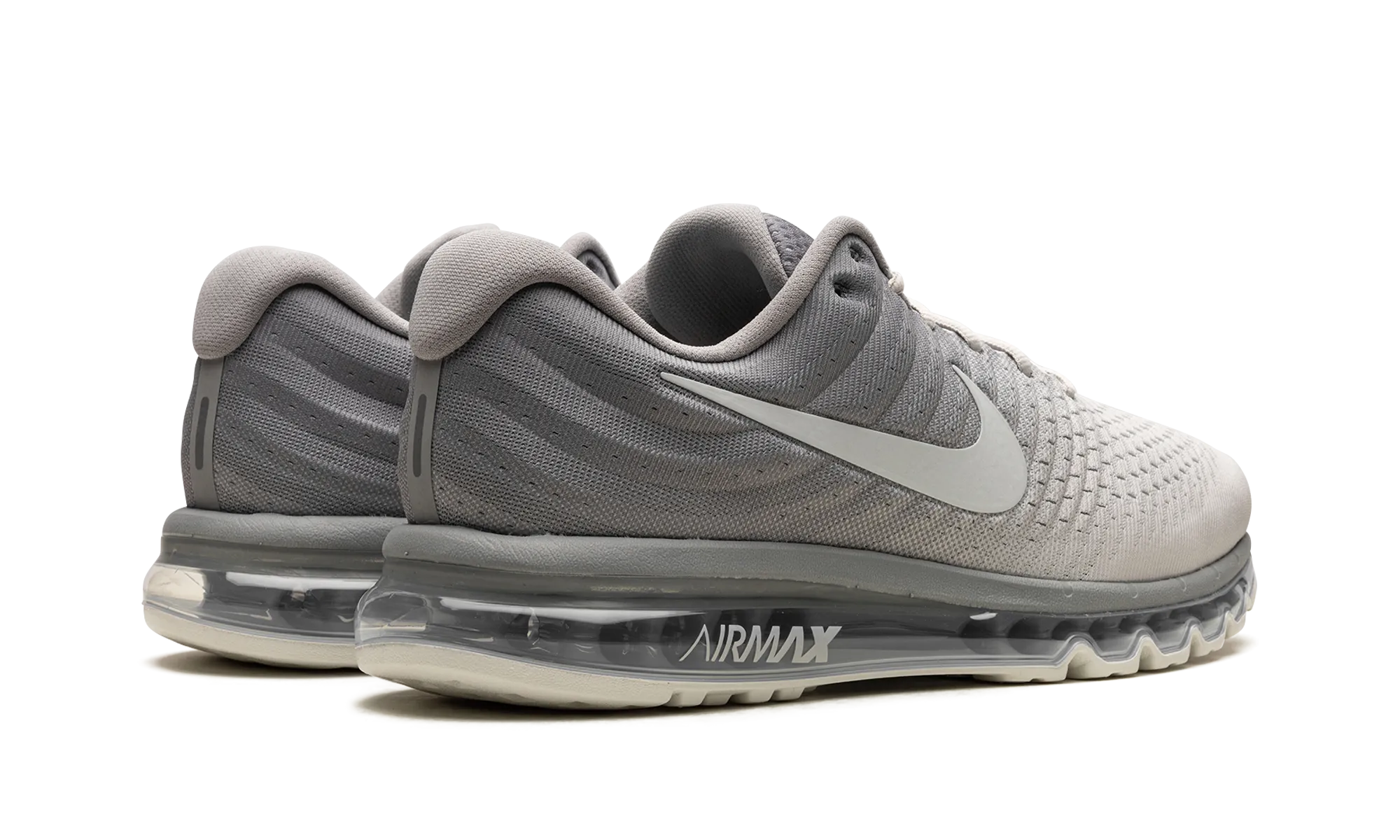 rhinestone - decorated running shoes Air Max 2017 "Light Bone"