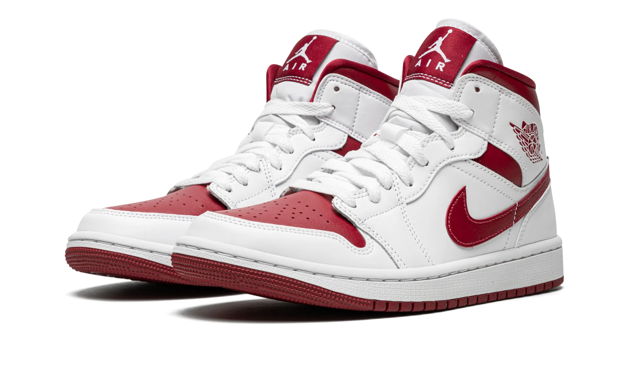 Comfortable Stride AIR JORDAN 1 MID WMNS "Reverse Chicago"