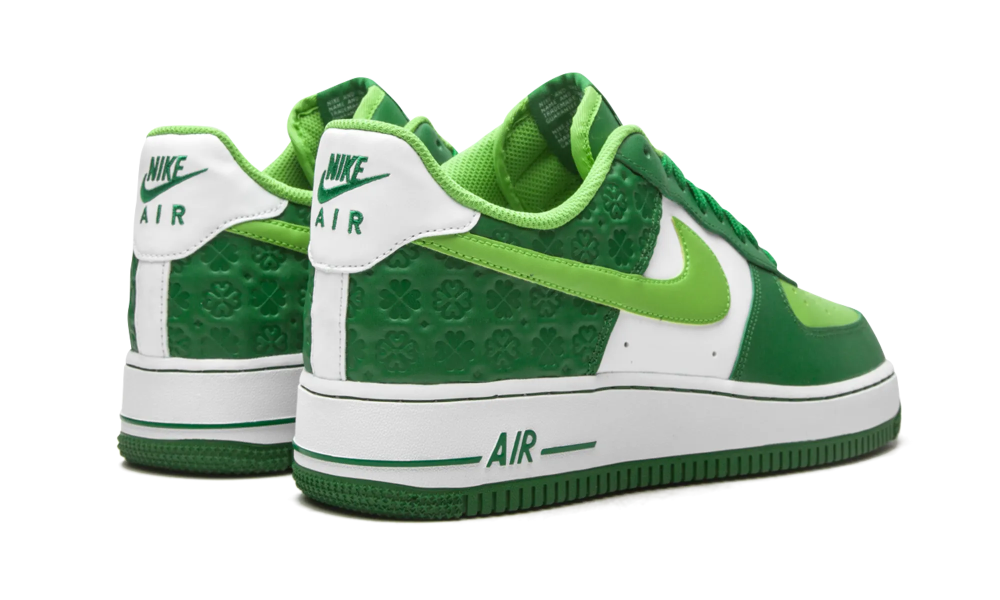 Air Force 1 Low "St Patrick's 2021" skateboard ride Ventilated