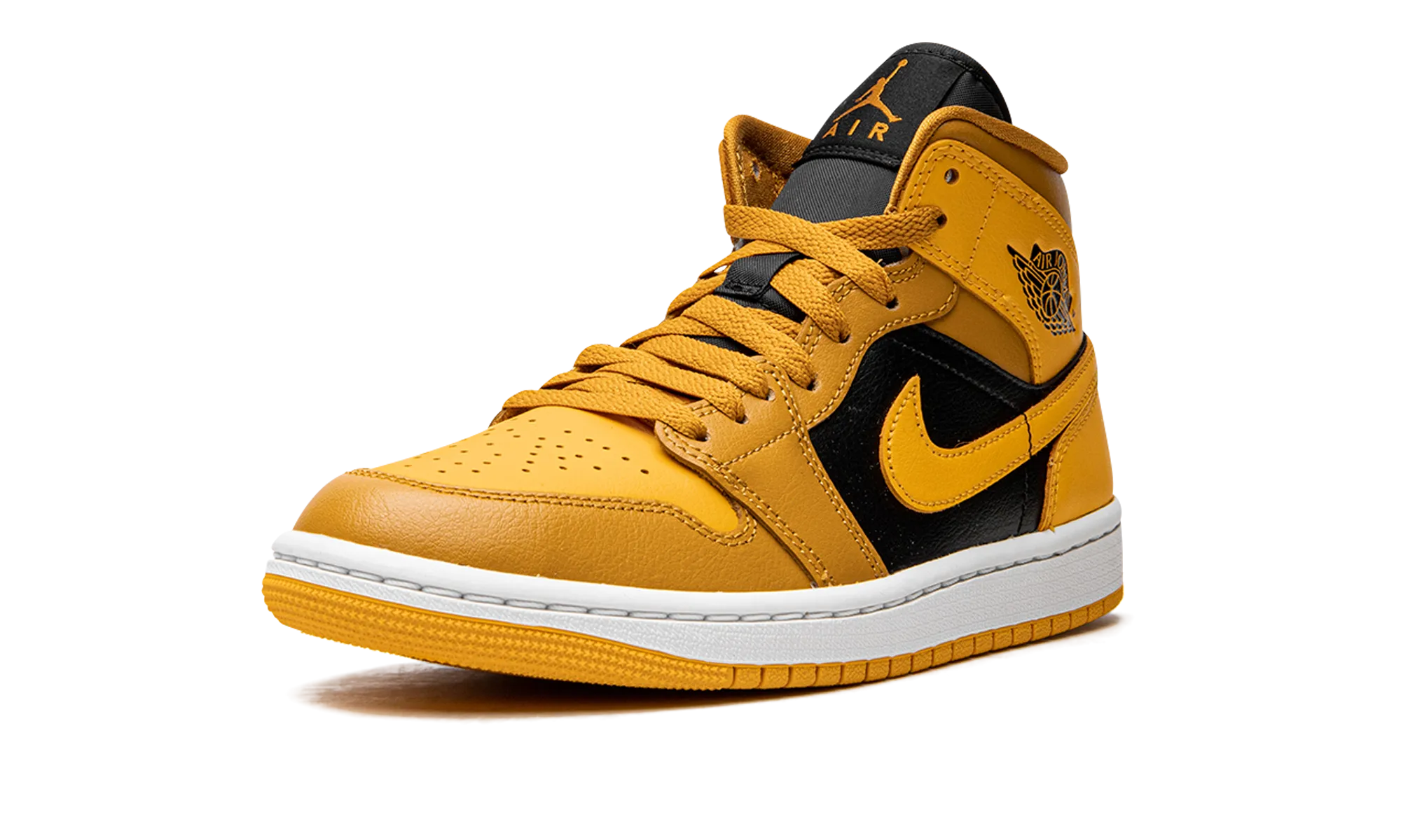 AIR JORDAN 1 MID WMNS "Chutney" Impact Diffusing Design Fashionable Appeal