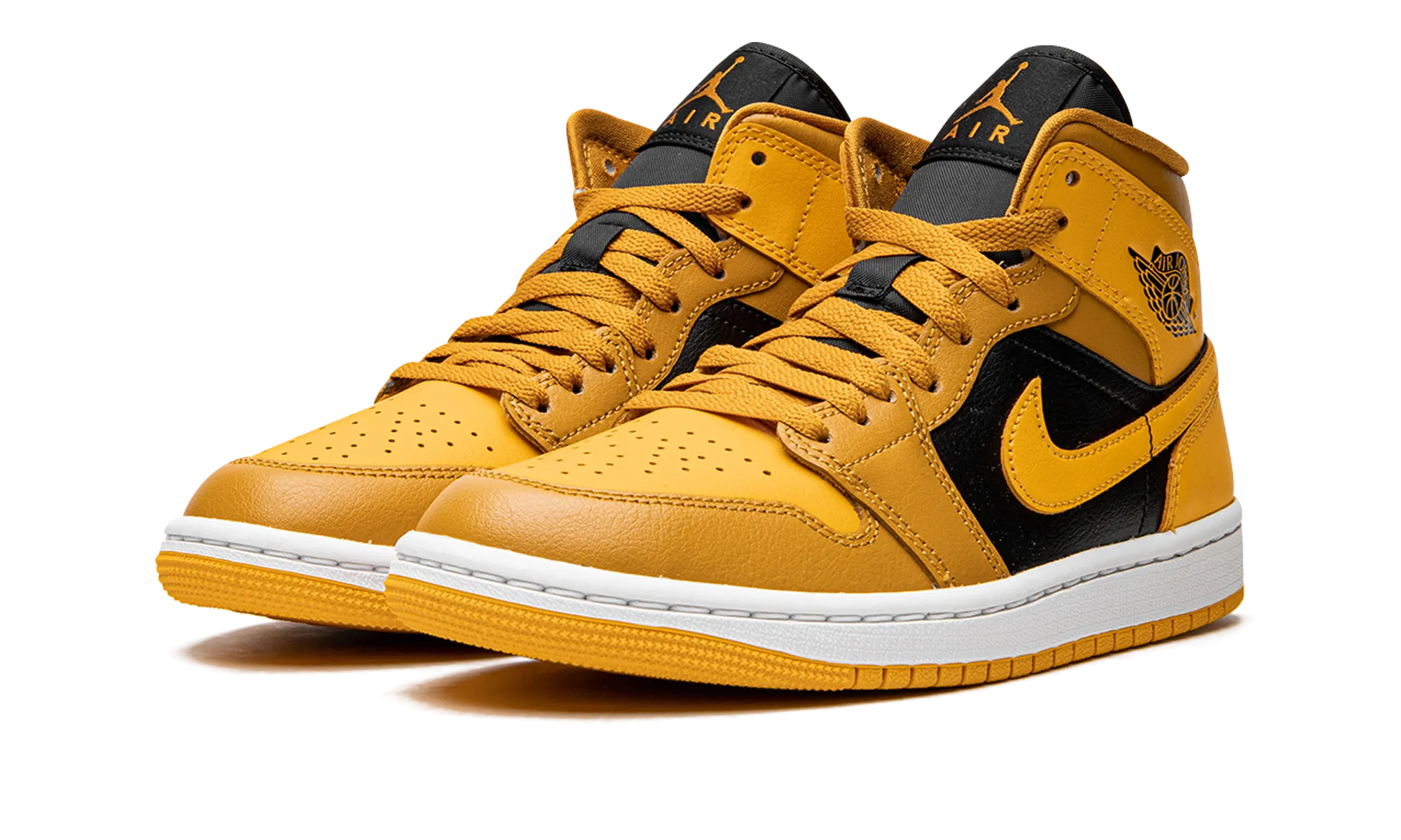 Mid Top Style Minimal Look AIR JORDAN 1 MID WMNS "Chutney"