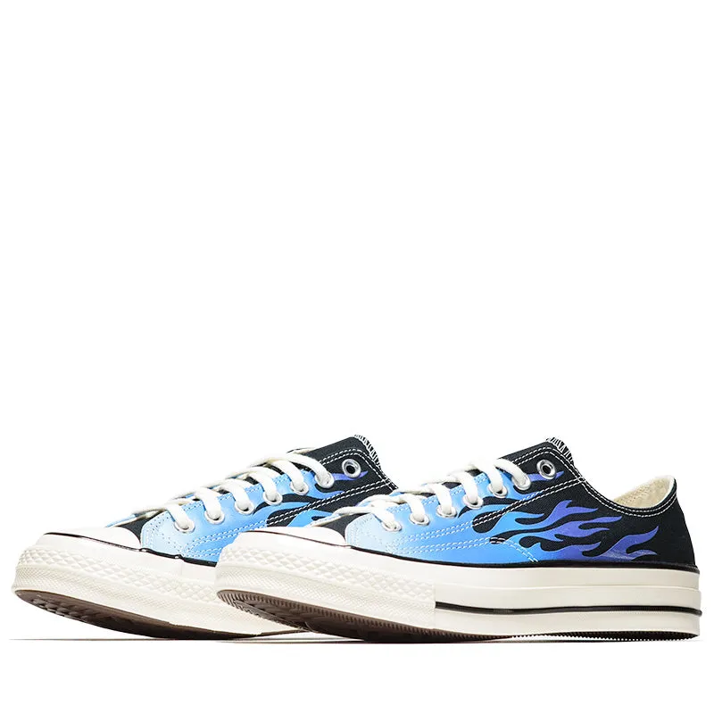 Converse Chuck 70 Ox - Black/Blue PU midsole Slim Edge