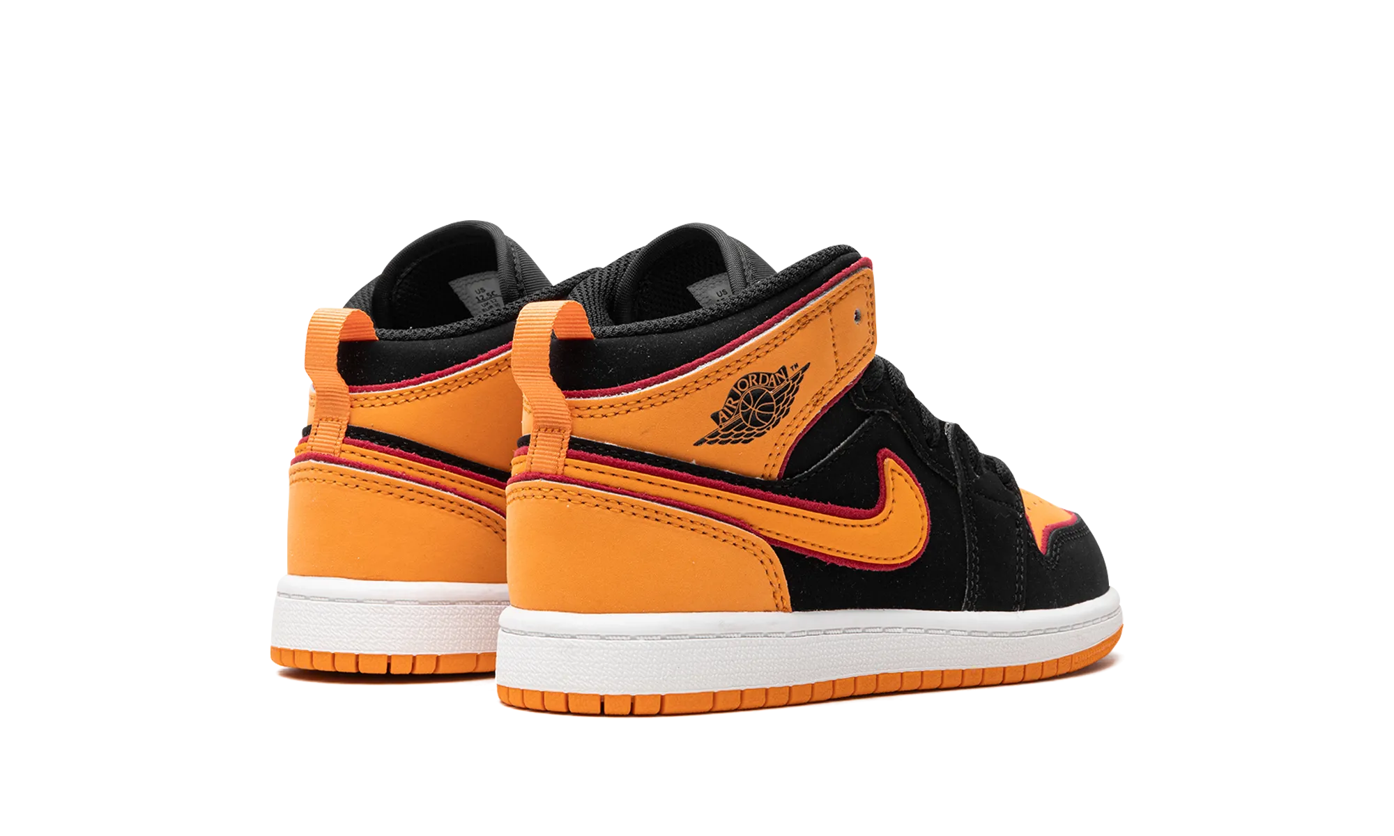 Lightweight Synthetic Vibrant sole Air Jordan 1 Mid PS "Vivid Orange"