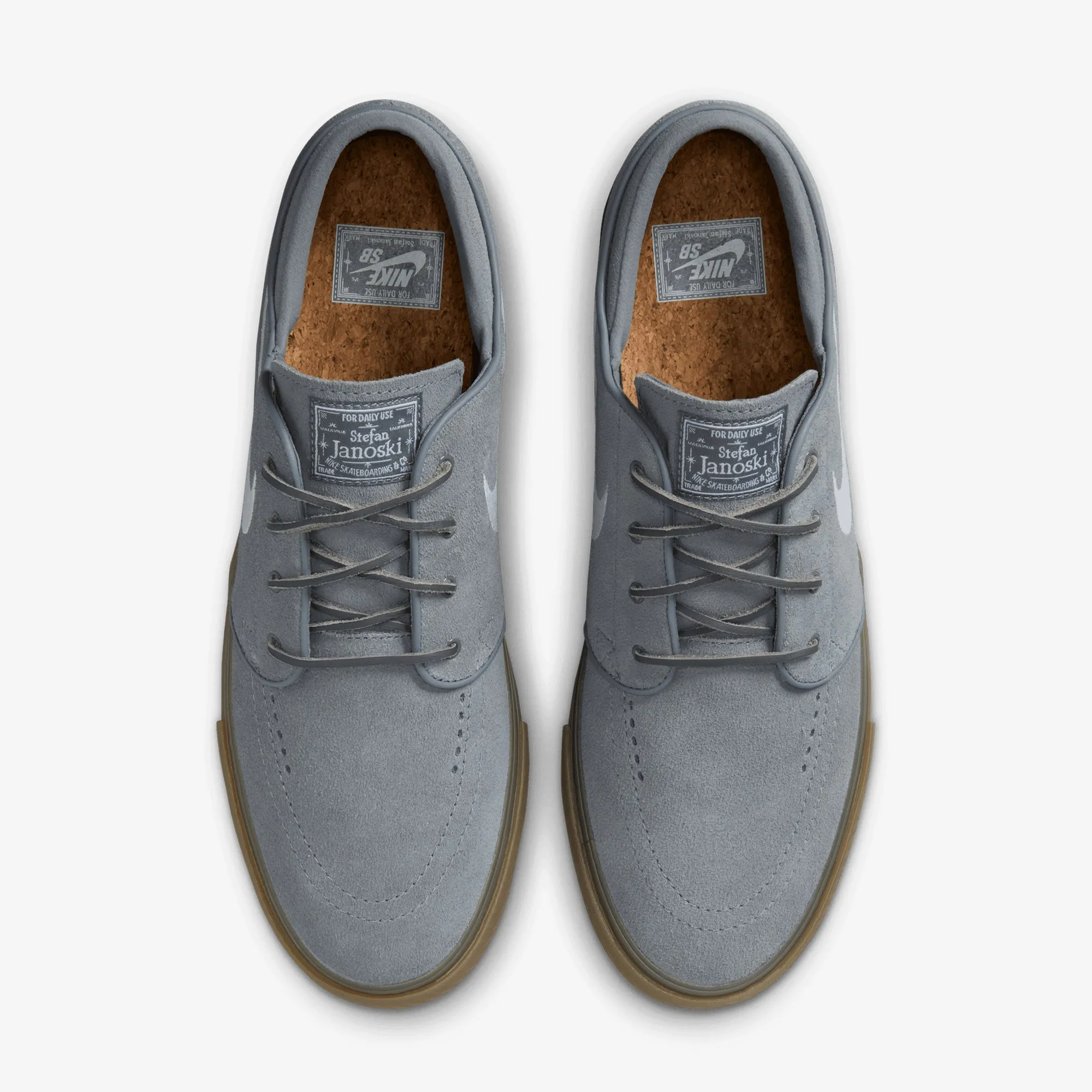 Flexible Midsole Shank Nike | SB ZOOM JANOSKI OG  { COOL GREY/WHITE-COOL GREY