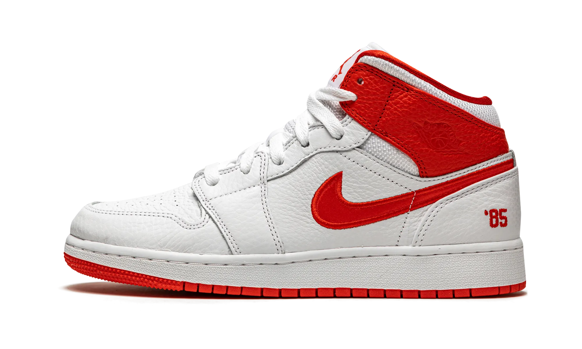 Ergonomic Footbed Design Low Impact Cushioning Air Jordan 1 Mid SE GS "85"