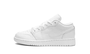 Air Jordan 1 Low GS "Triple White" Fit Ready Classy Touch