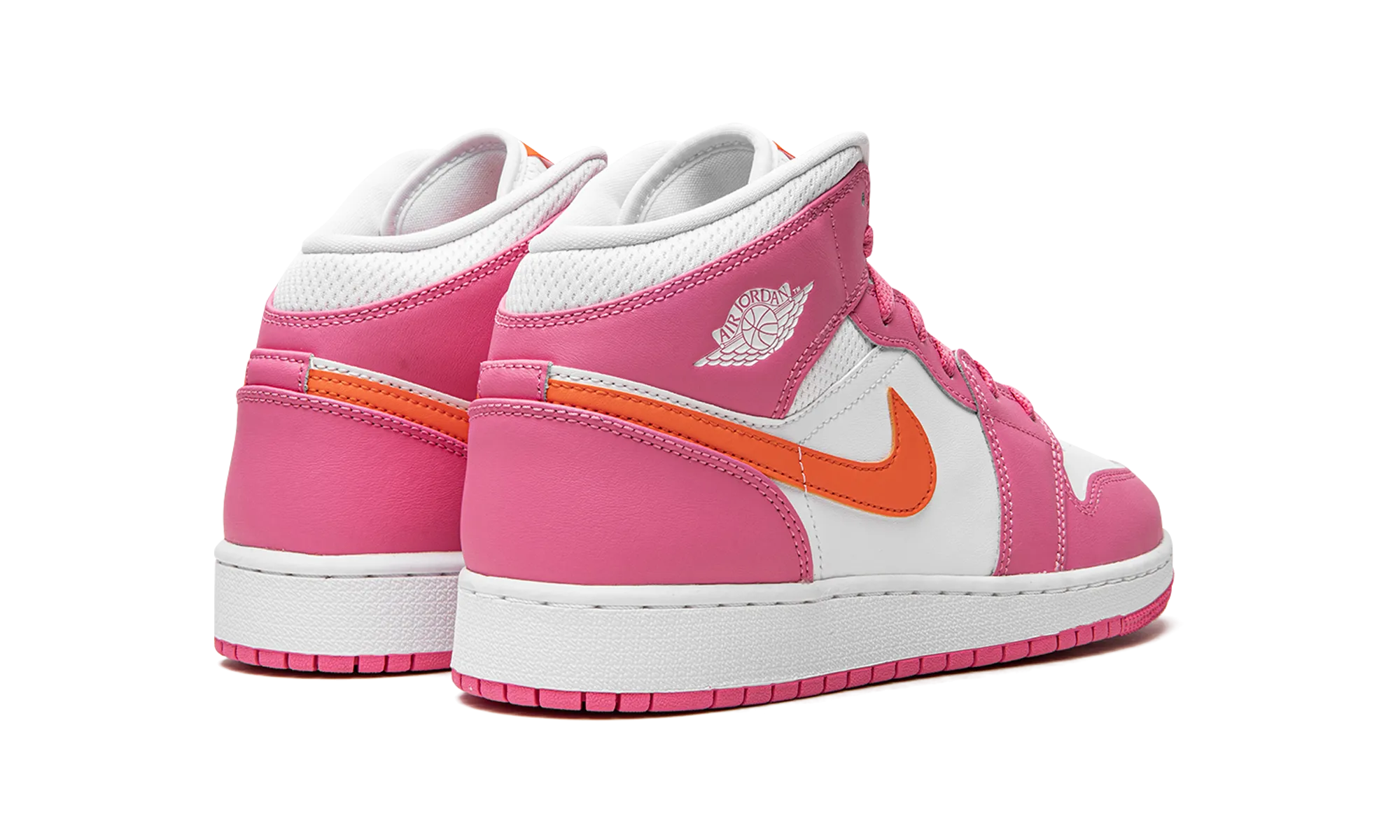 TPE Injection Midsole Air Jordan 1 Mid GS "Pinksicle"