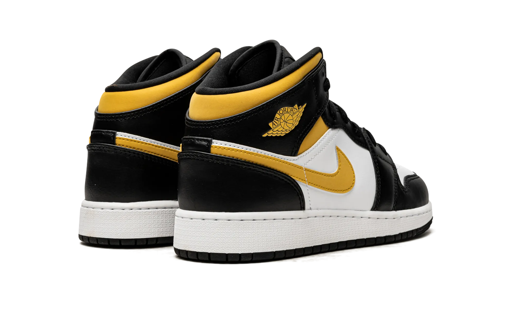 Air Jordan 1 Mid GS "Pollen / Black / White" Static Dissipation