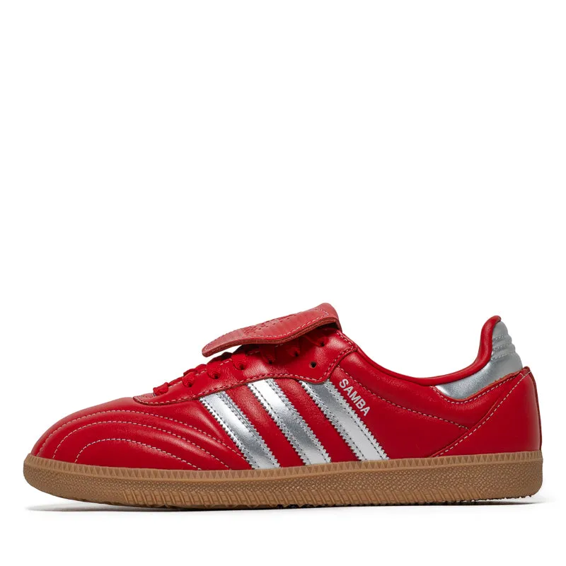 Removable Footbed System Women's Adidas Samba LT - Better Scarlett/Silver Metallic