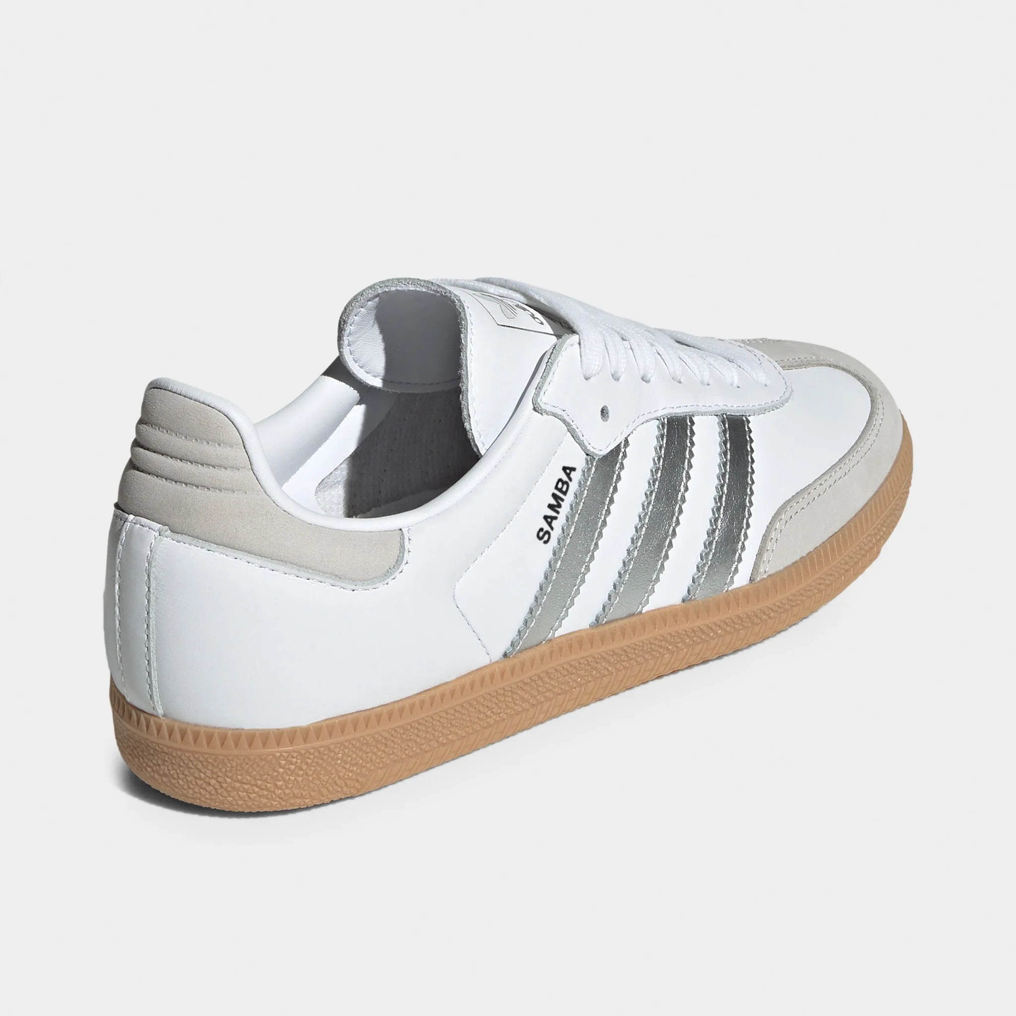 adidas Women's Samba OG White / Silver Metallic - Grey Urban Motion