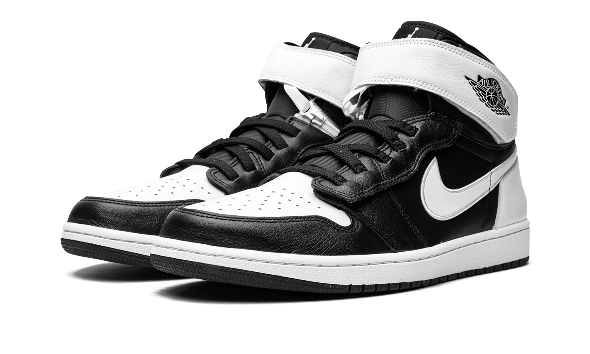 Durable Frame Zip Closure Air Jordan 1 High FlyEase "Panda"