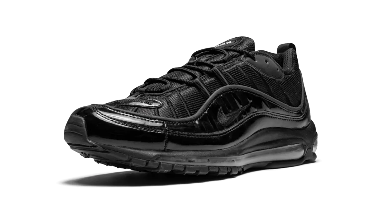 Air Max 98 "Supreme - Black" running for team building multi - color shoes