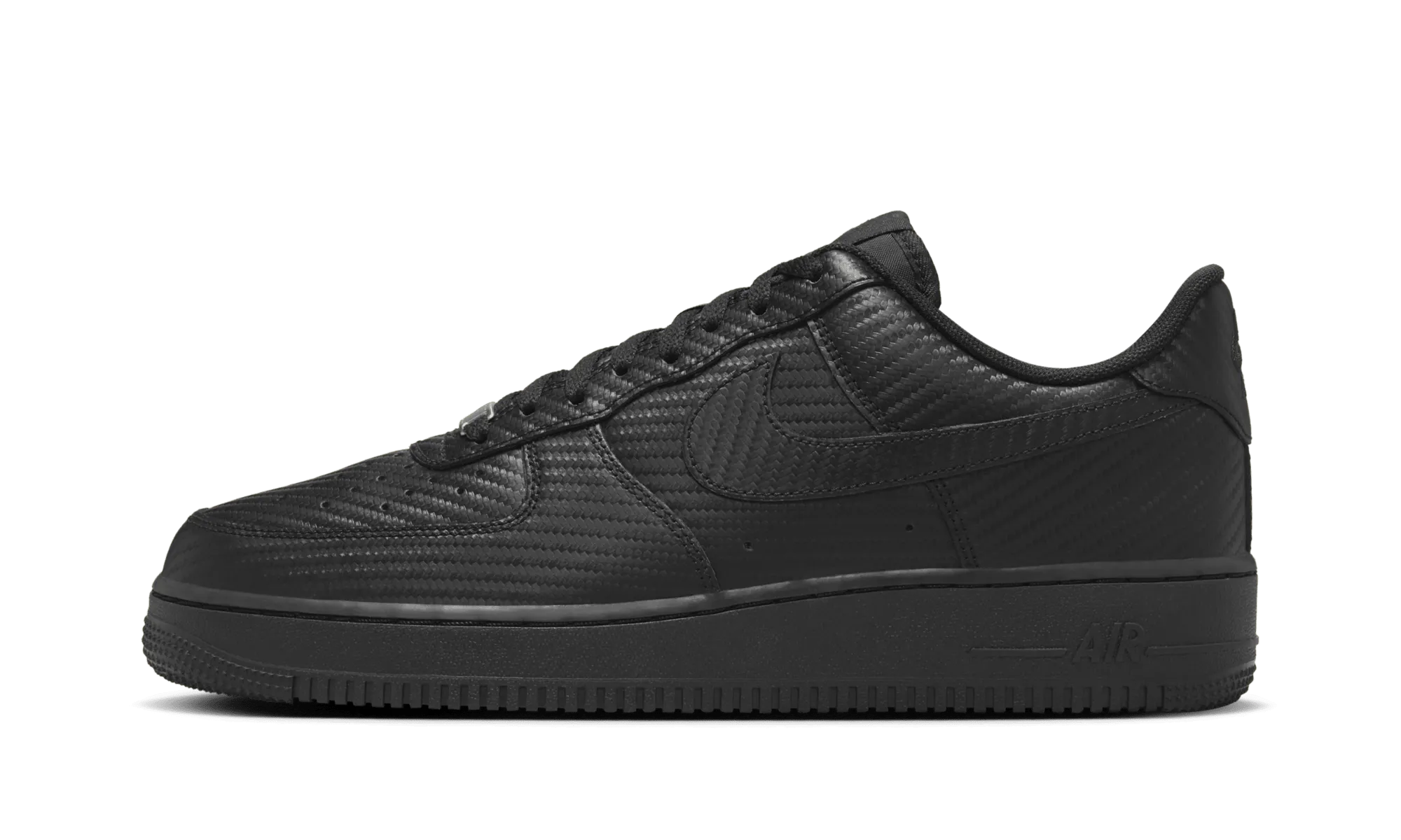 Skater Look Strong Support Air Force 1 Low "Black Carbon Fiber"