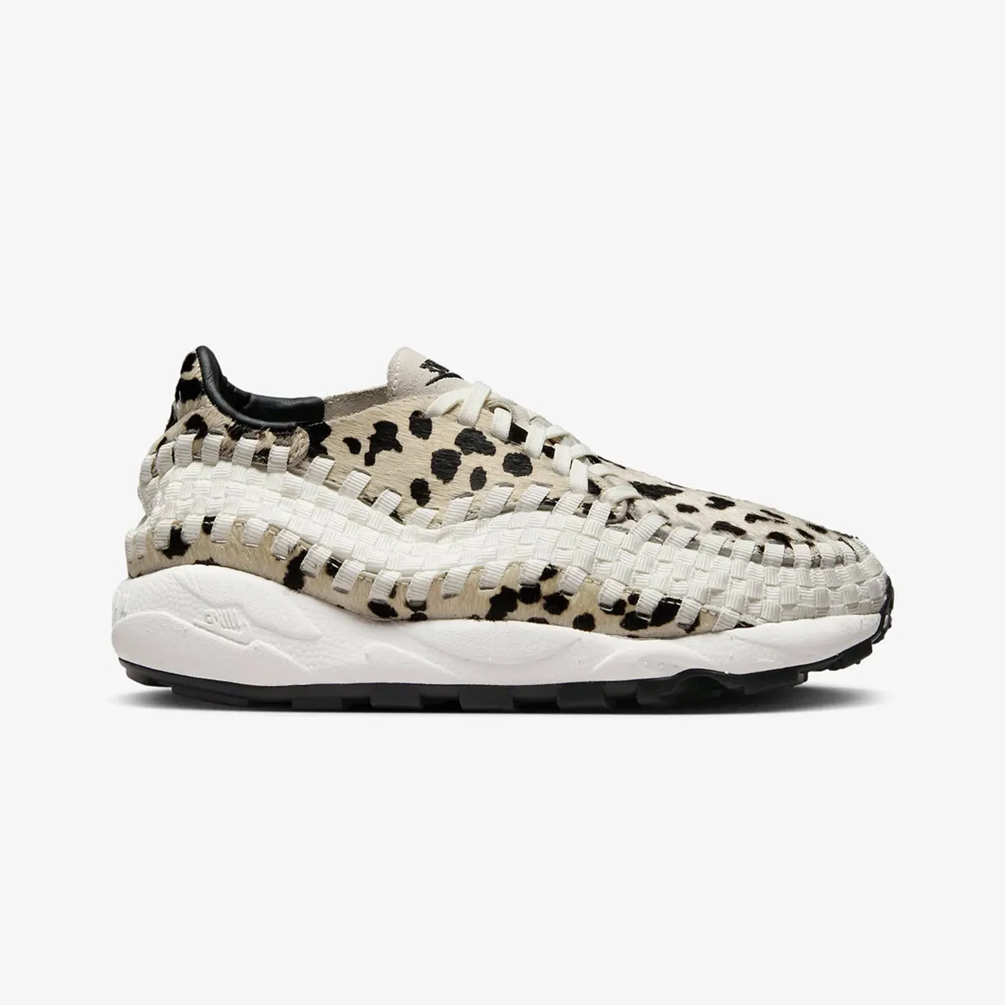 Nike | AIR FOOTSCAPE WOVEN  { SAIL/SAIL-BLACK Foam Insole