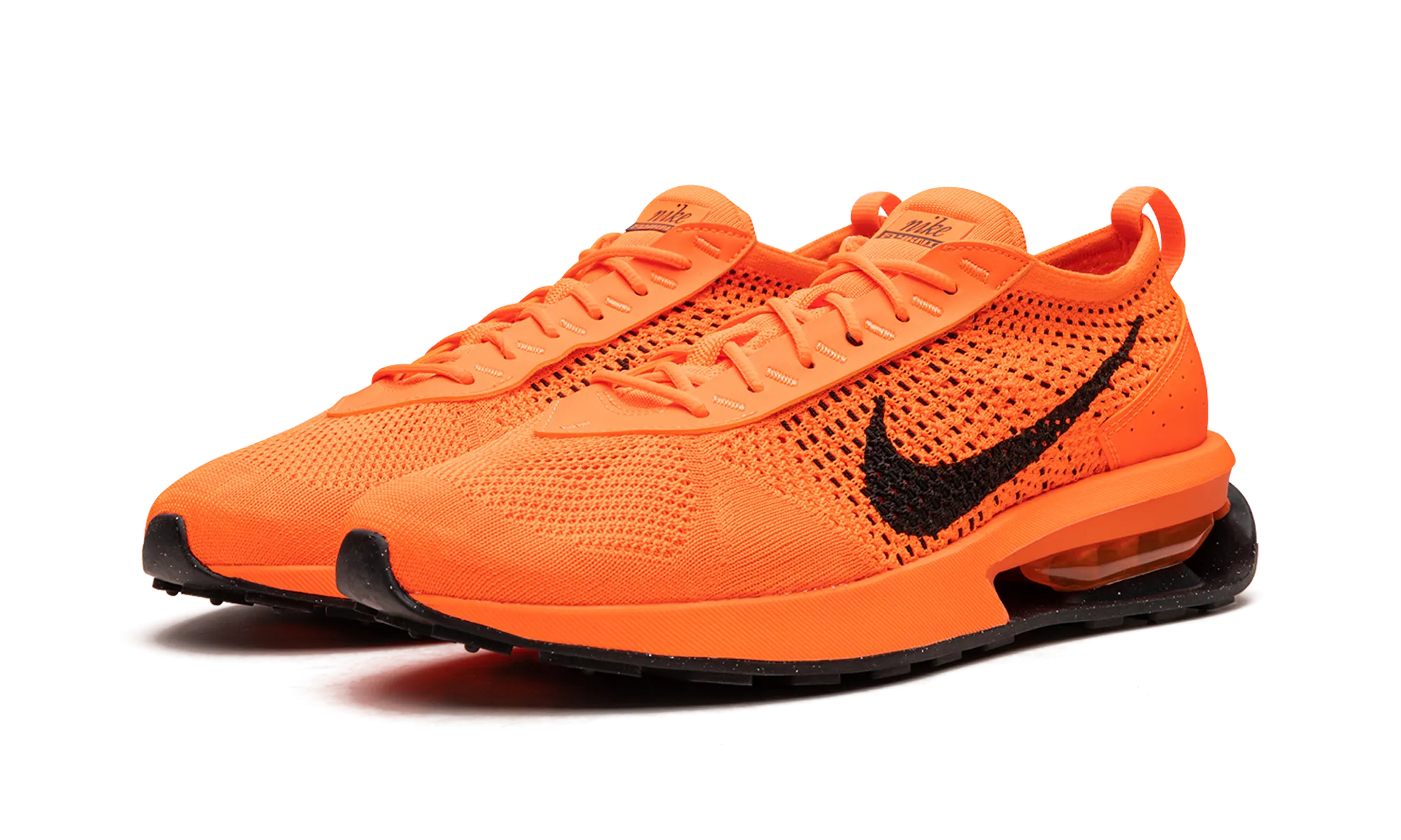 Air Max Flyknit Racer "Total Orange" Ankle Cushion