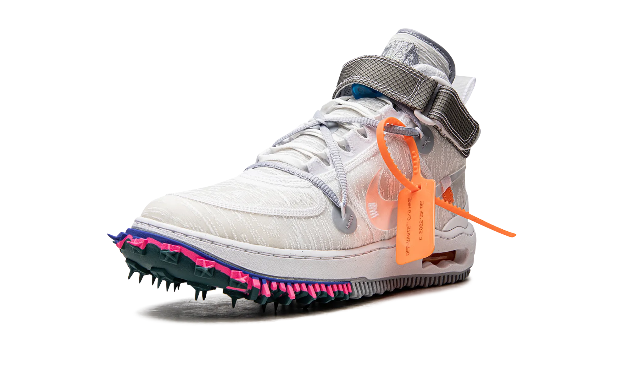 Skate Performance Gear Sturdy Construction Air Force 1 Mid "Off-White - White"