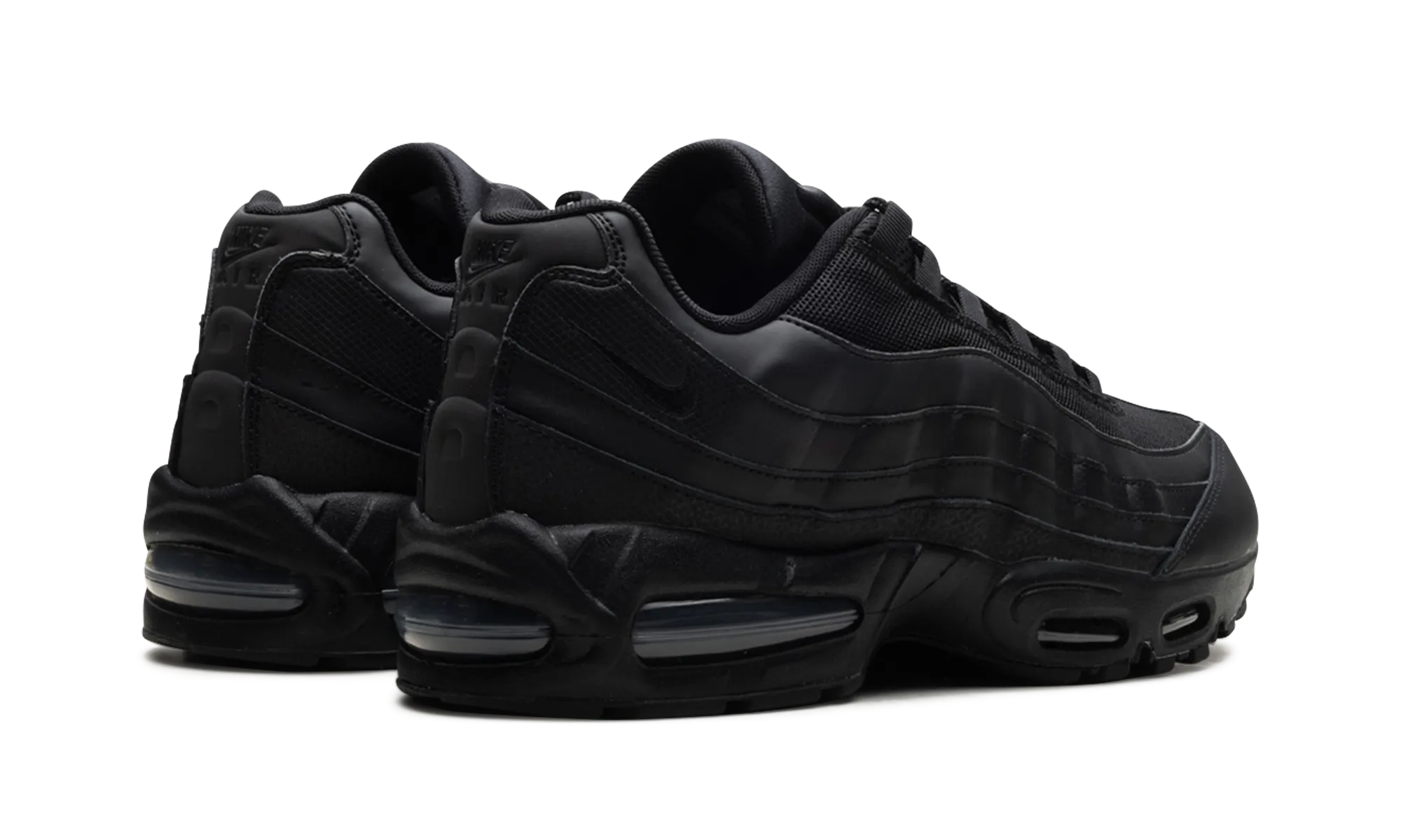 morning runner Air Max 95 Big Bubble "Triple Black"