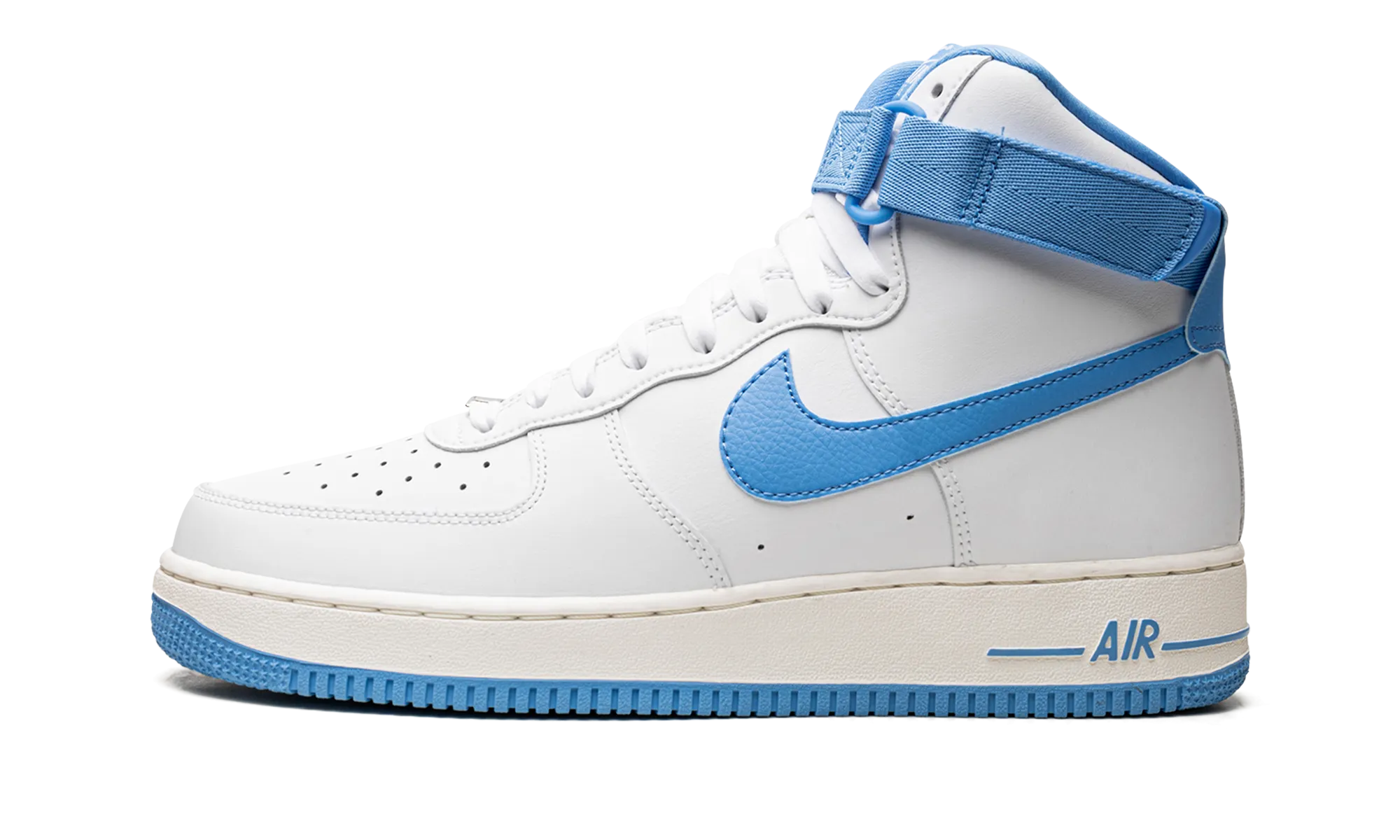 AIR FORCE 1 HIGH MNS WMNS "University Blue" Rugged Sole Bold Style