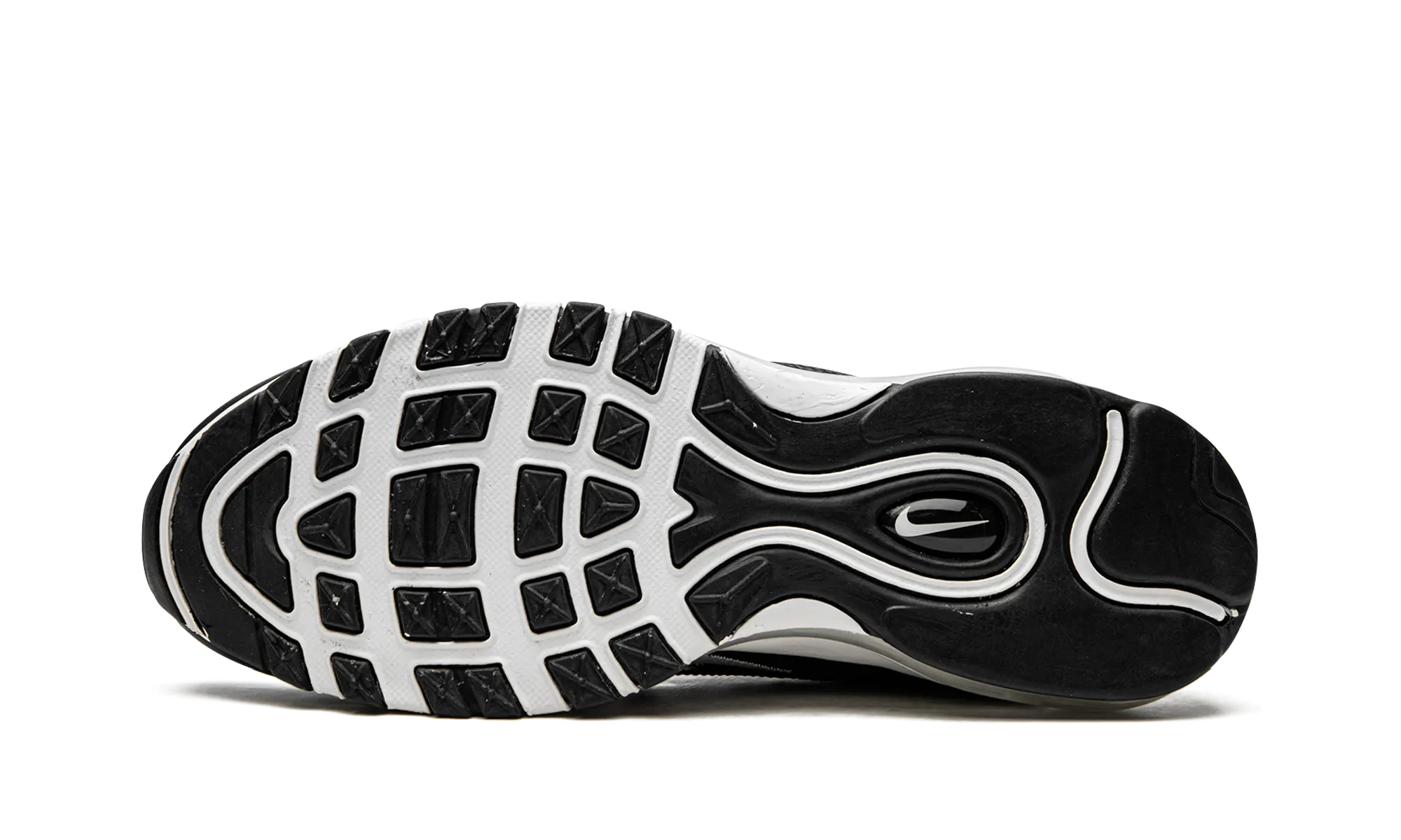 Air Max 97 "White / Black / Silver" suede - finish - design shoes