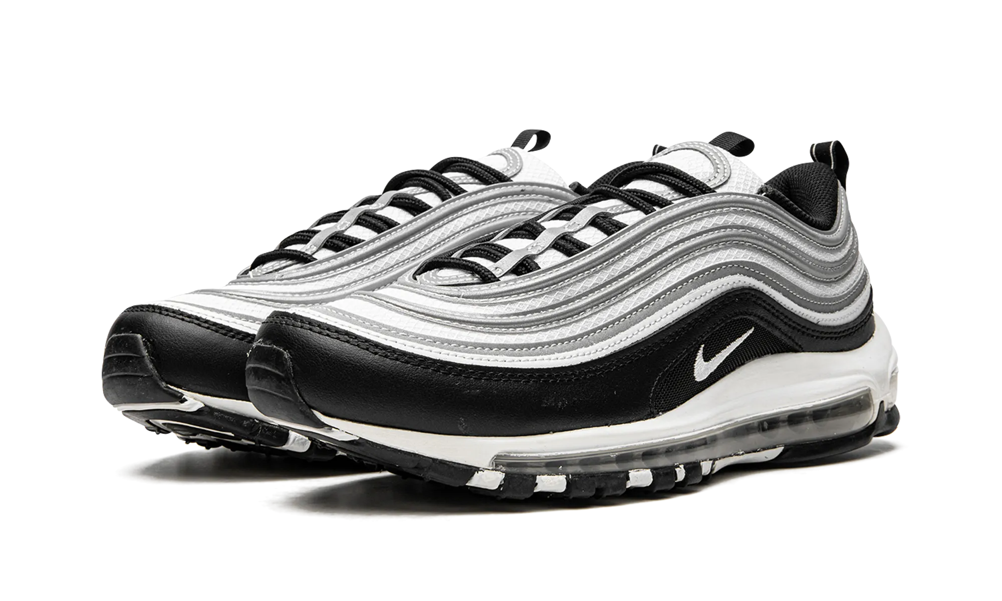 microfiber running option Anaerobic Air Max 97 "White / Black / Silver"
