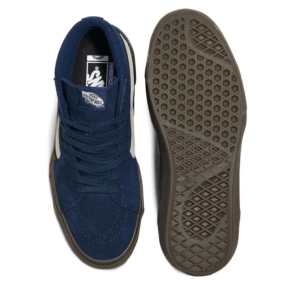 Vans BMX Sk8-Hi - Navy with Dark Gum Foot Form