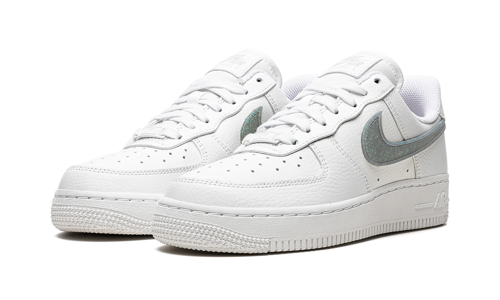 AIR FORCE 1 '07 ESS WMNS "Glitter Swoosh" Ankle Support