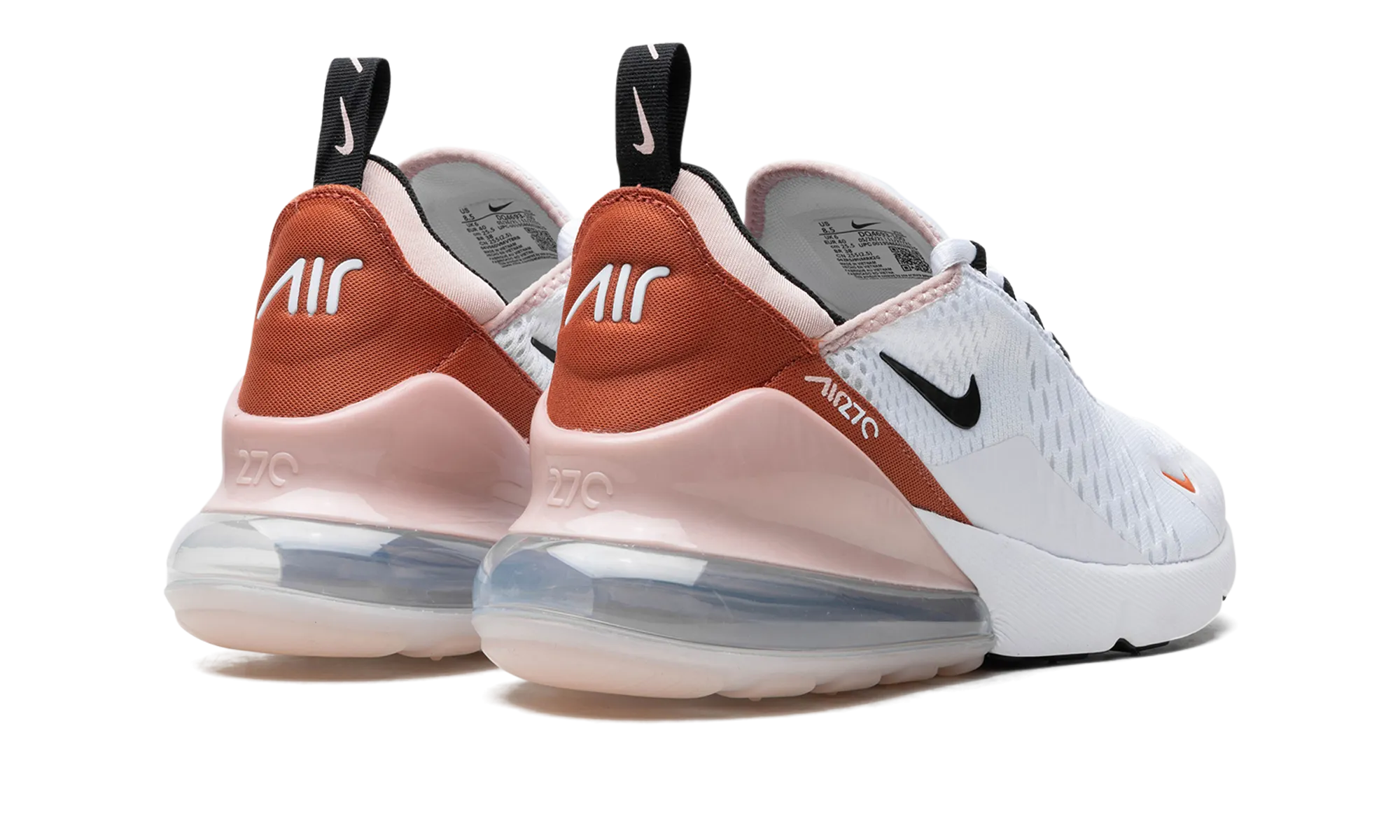 leather sole shoes AIR MAX 270 WMNS "Pink Oxford"