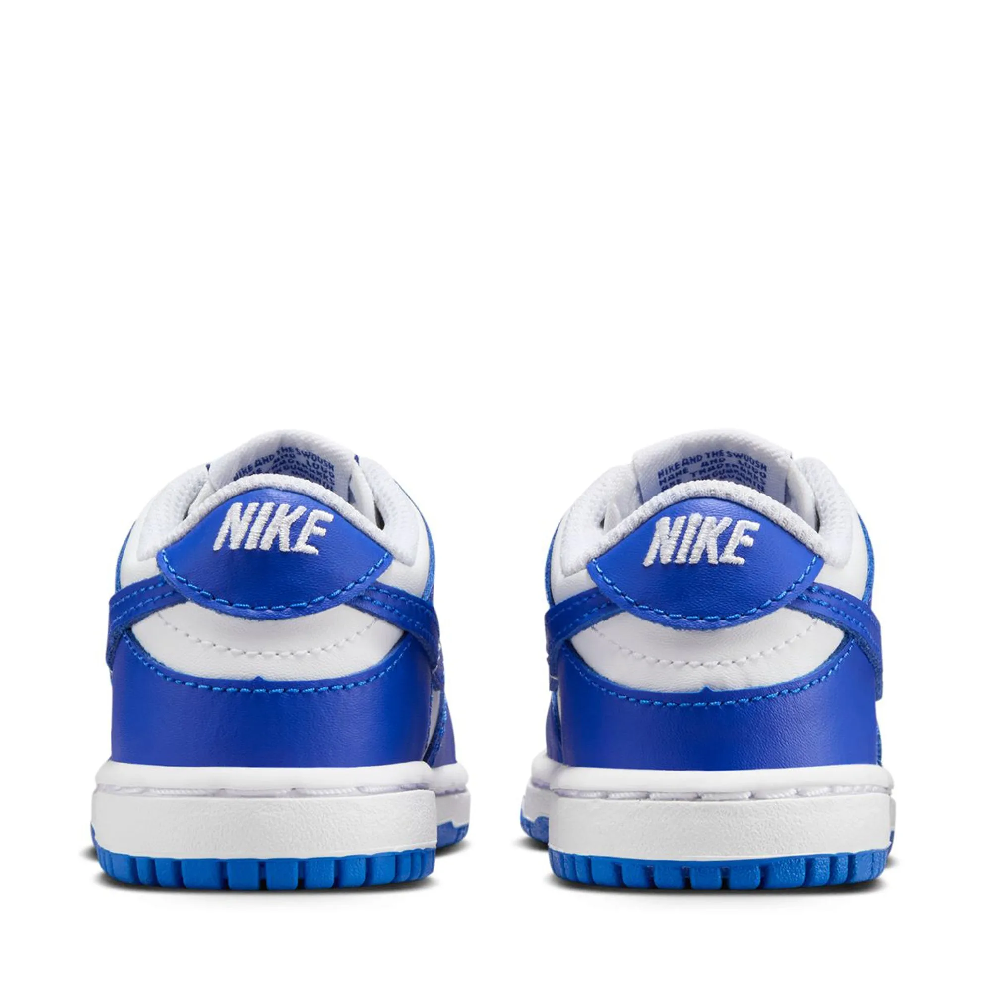 Slip On Elastic Gusset Nike Dunk Low (TD) - White/Hyper Royal