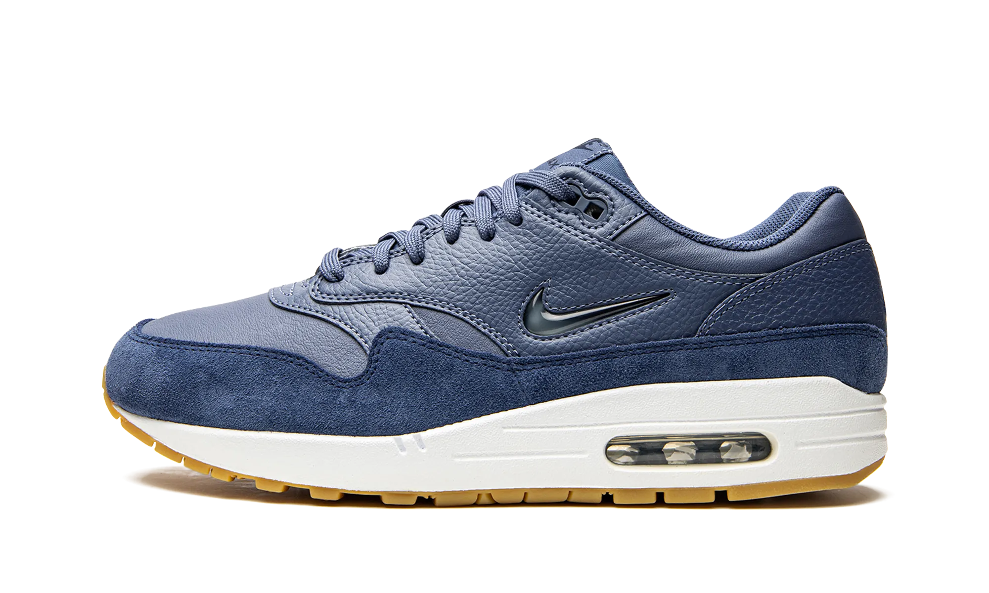 Comfortable Padding Slippers AIR MAX 1 PREMIUM SC MNS WMNS "Jewel Swoosh - Diffused Blue"