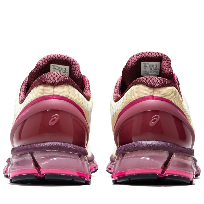 Above The Clouds x Asics Gel-Quantum 360 I - Soft Yellow/Brisket Red indoor activity