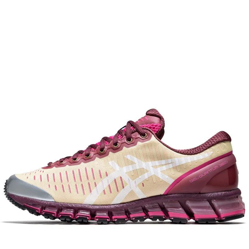 Above The Clouds x Asics Gel-Quantum 360 I - Soft Yellow/Brisket Red soft feel Slim flexibility