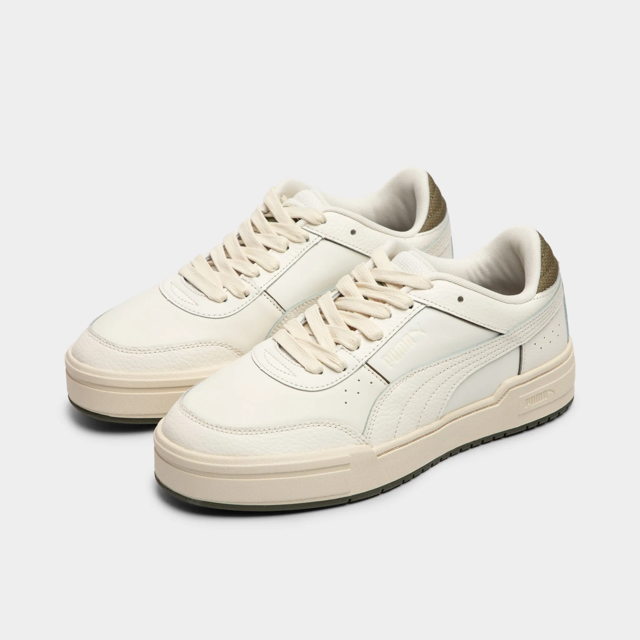 City Jog Pavement Ready PUMA CA Pro Sport Warm White / Alpine Snow - Dark Olive