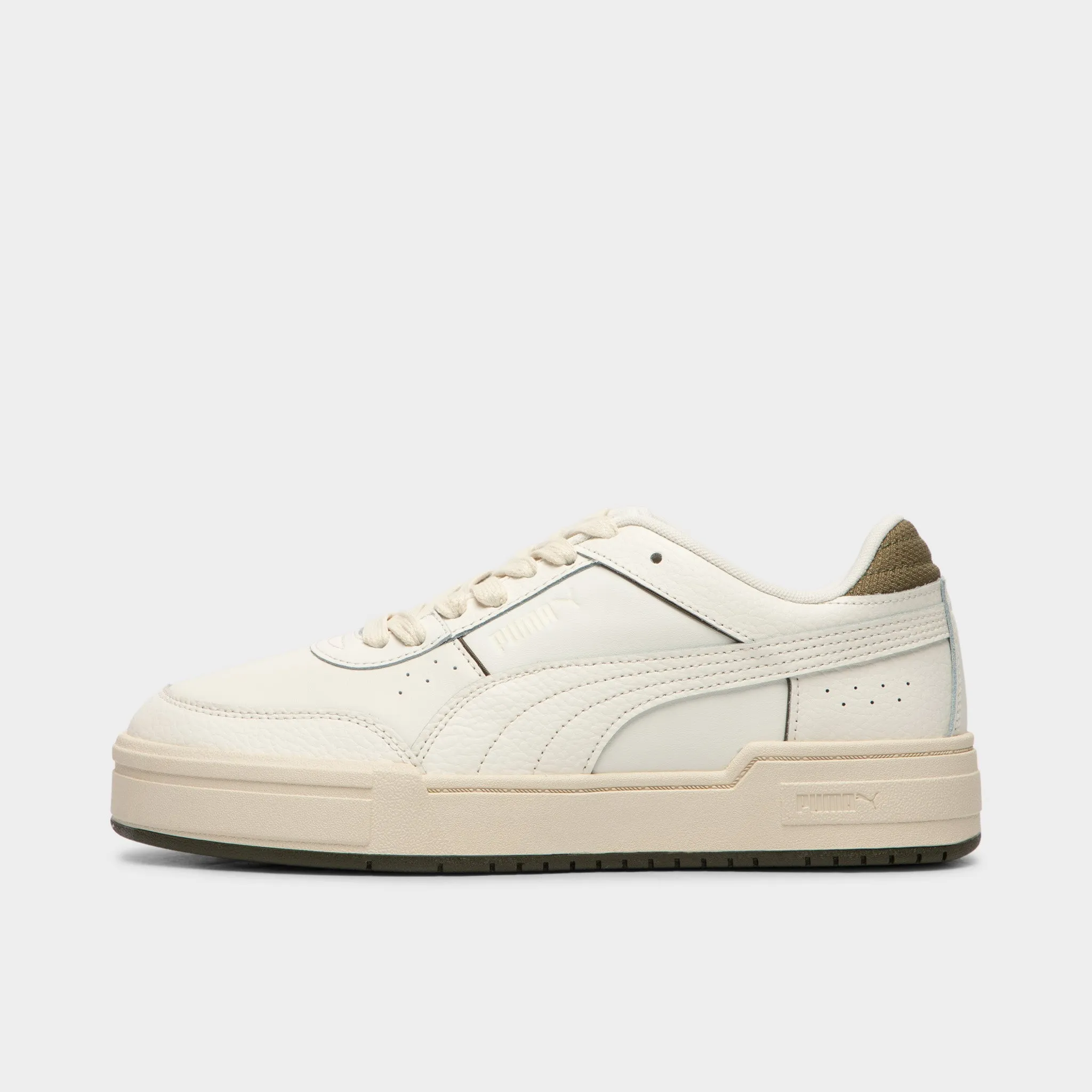Stride Ready Fashion Ease PUMA CA Pro Sport Warm White / Alpine Snow - Dark Olive