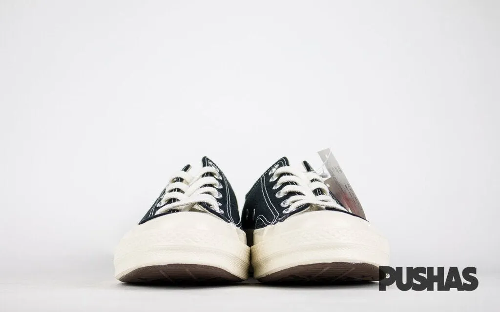 Comme des Garcons Play x Chuck Taylors Low Top - Black (New) Sunset Jog Outfit Upgrade