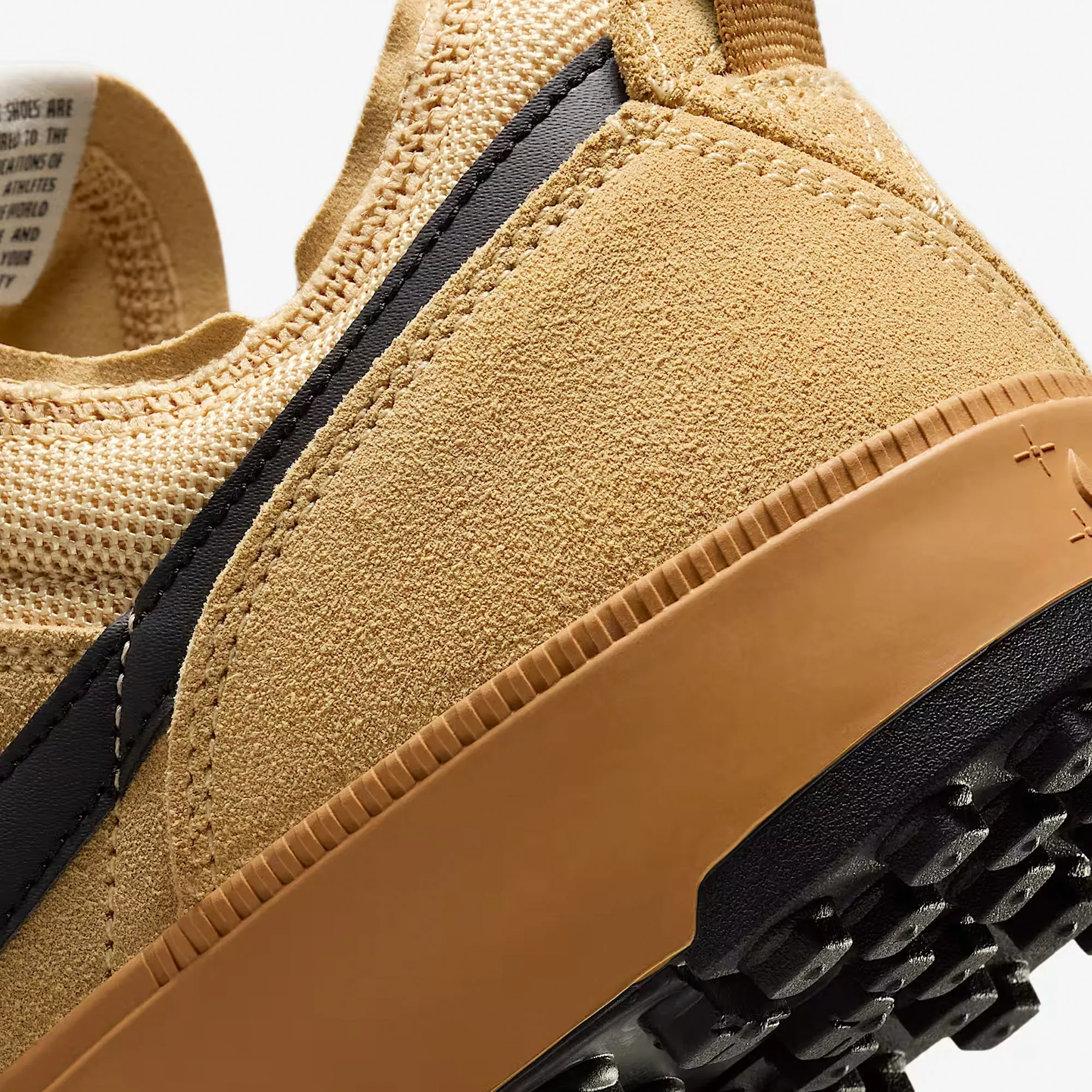 Nike | C1TY "BROWNSTONE" { FLAX/BLACK-SESAME-STADIUM GREEN Slip Zone