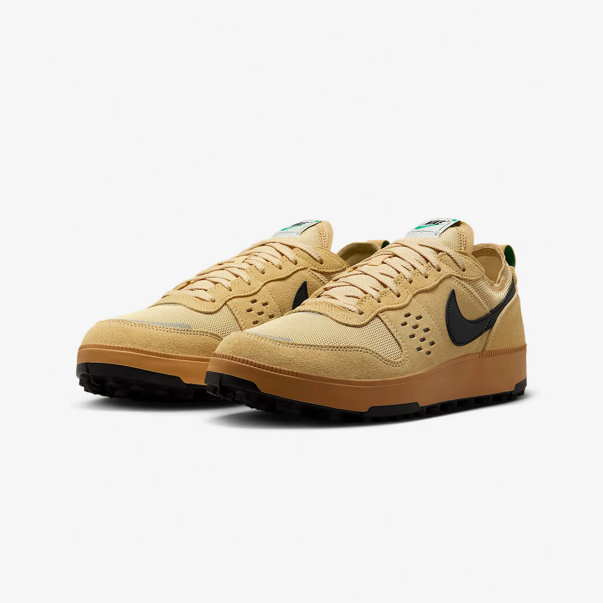 Structured Shoe Eco Choice Nike | C1TY "BROWNSTONE" { FLAX/BLACK-SESAME-STADIUM GREEN