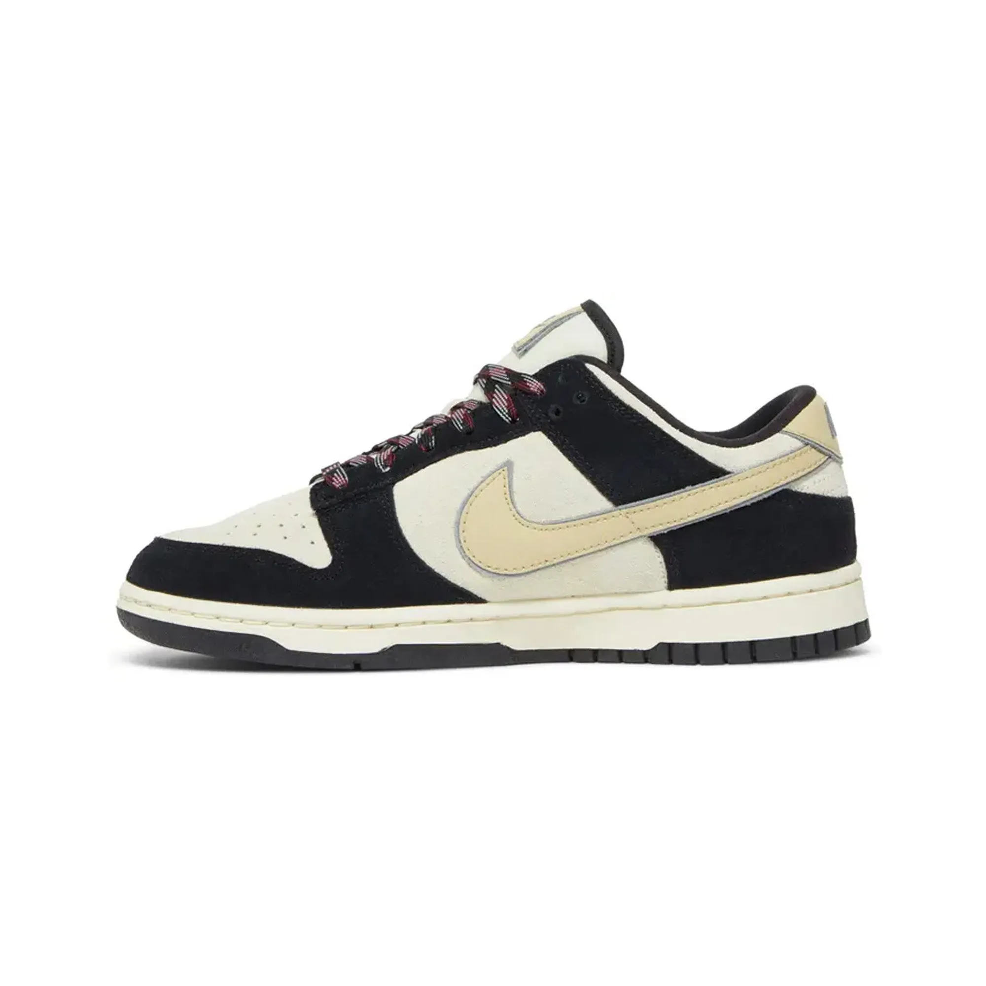 Anatomical Heel Cup Road Style Nike Dunk Low LX 'Black Team Gold' W (2022)