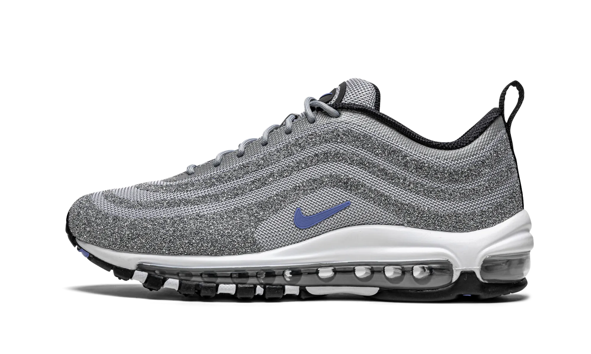 running in a temperate area padded toe AIR MAX 97 WMNS "Swarovski - Polar Blue"