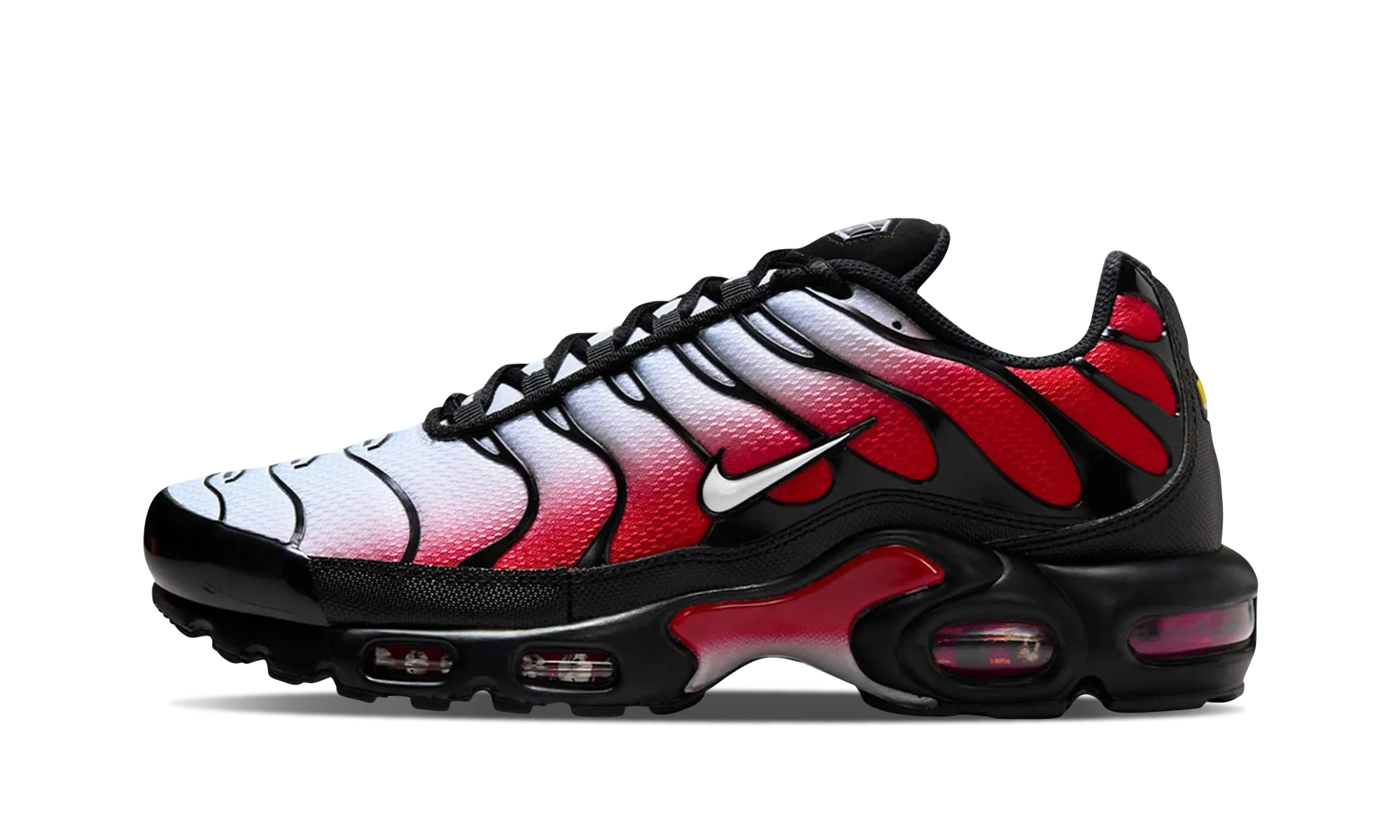 running in a swimming pool area shoes Air Max Plus "Red Black White"