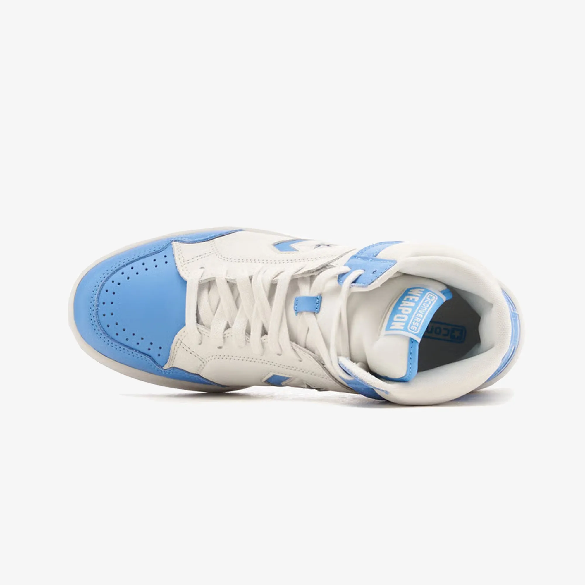 Woven Upper Converse | WEAPON CHOOSE YOURS LEATHER { WHITE/BLUE