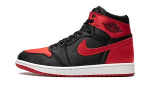 AIR JORDAN 1 HIGH OG WMNS "Satin Bred" Ergonomic Design Flex Grip