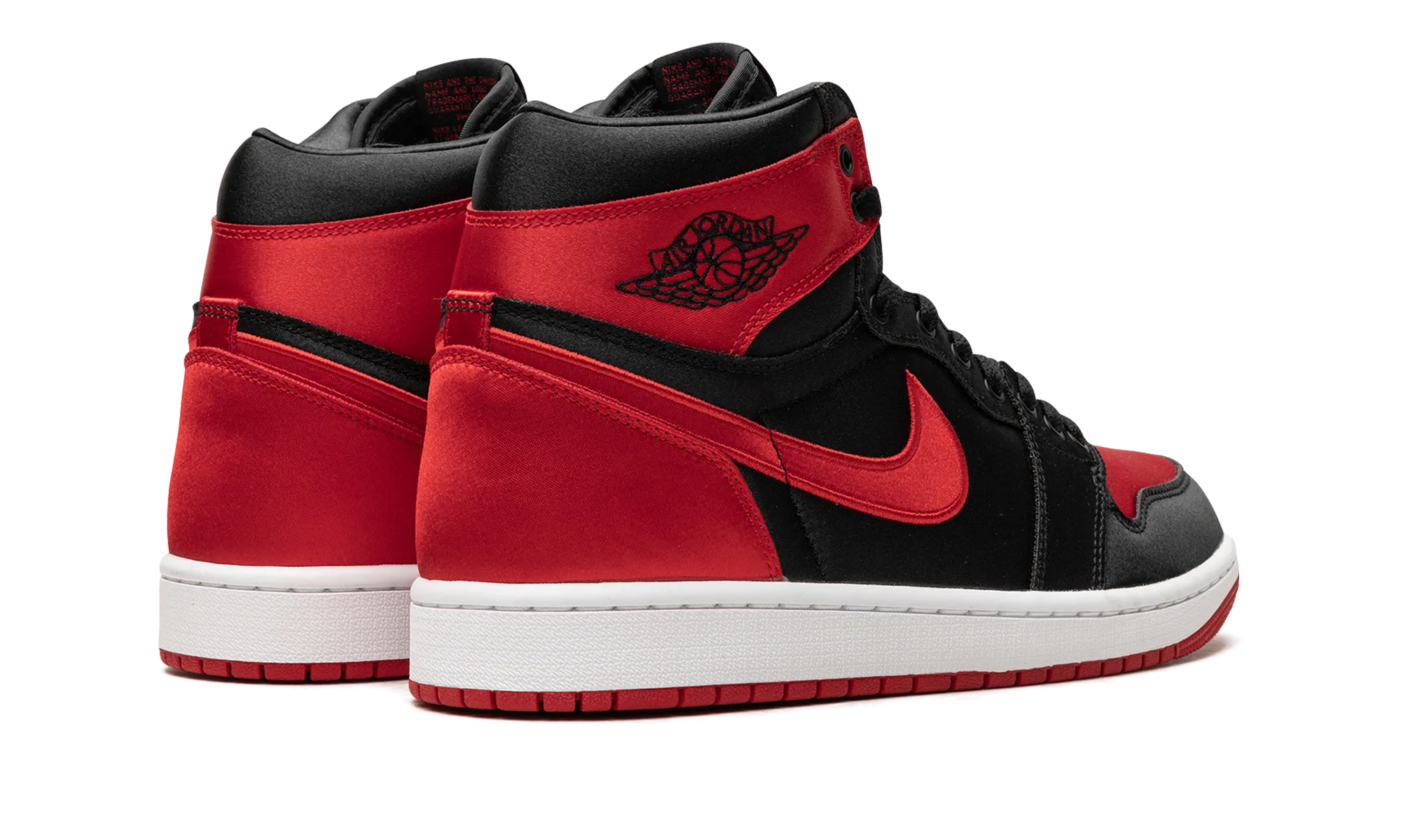 AIR JORDAN 1 HIGH OG WMNS "Satin Bred" Soft Shell Breath Comfort