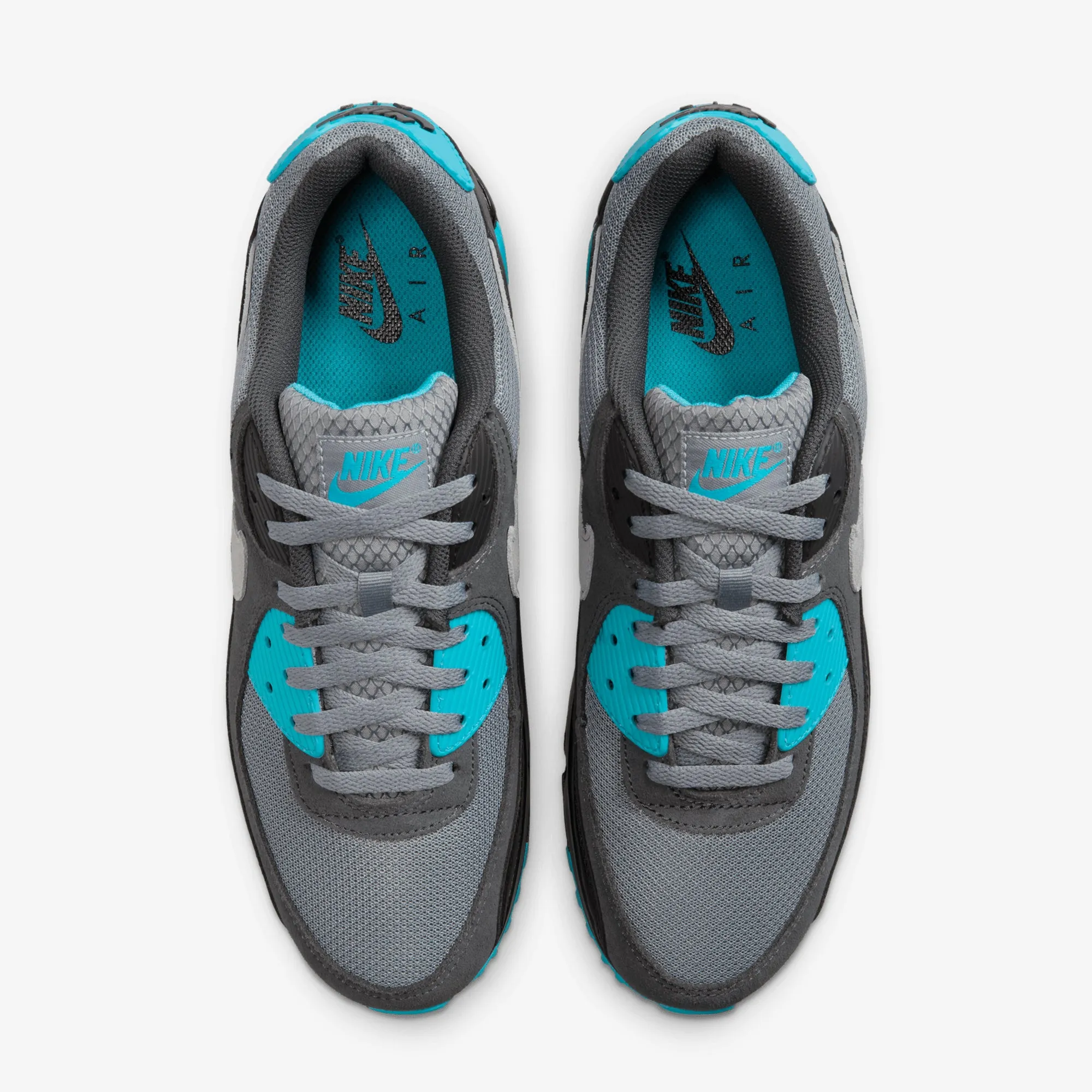 Nike | AIR MAX 90 { COOL GREY/WOLF GREY-DUSTY CACTUS-BLACK Tailored durability Casual Footwear