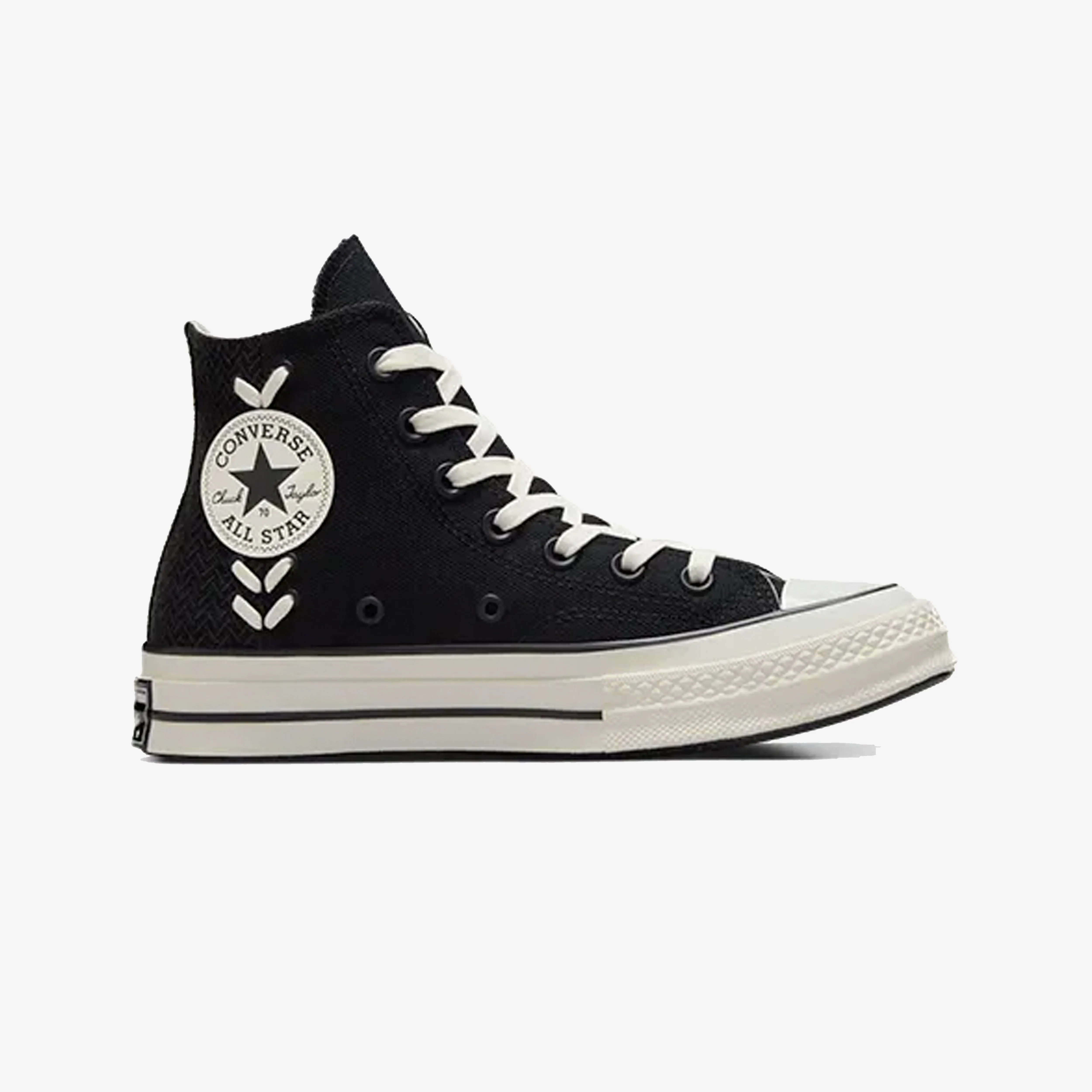 Memory Foam Layer Converse | CHUCK 70 CRAFTED LACES { BLACK