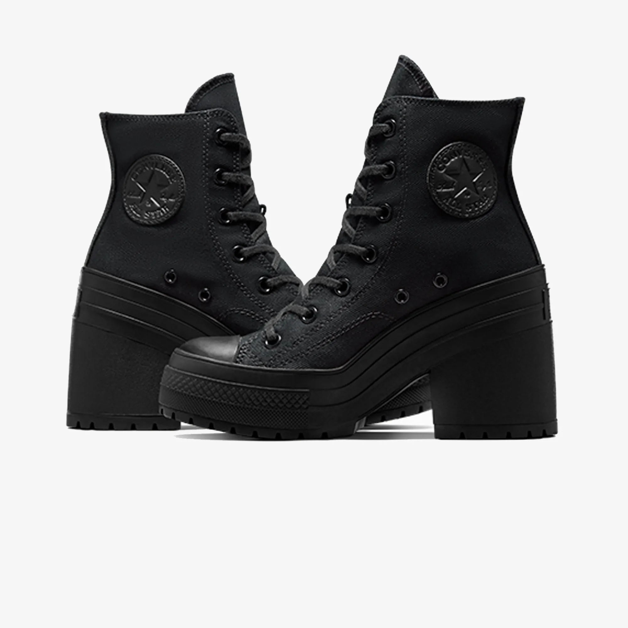 Performance Driven Dynamic Walk Converse | CHUCK 70 DE LUXE HEEL { BLACK/BLACK