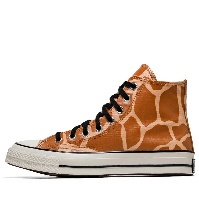 Converse Chuck 70 Glow-In-The-Dark Giraffe Print - Ginger Snap/Egret Core Stability Compression Molded Soles