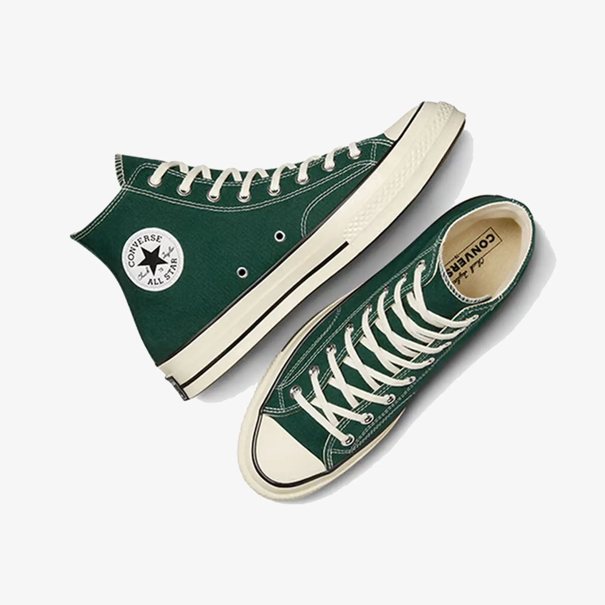 CONVERSE | CHUCK 70 { GREEN Stretch Gusset